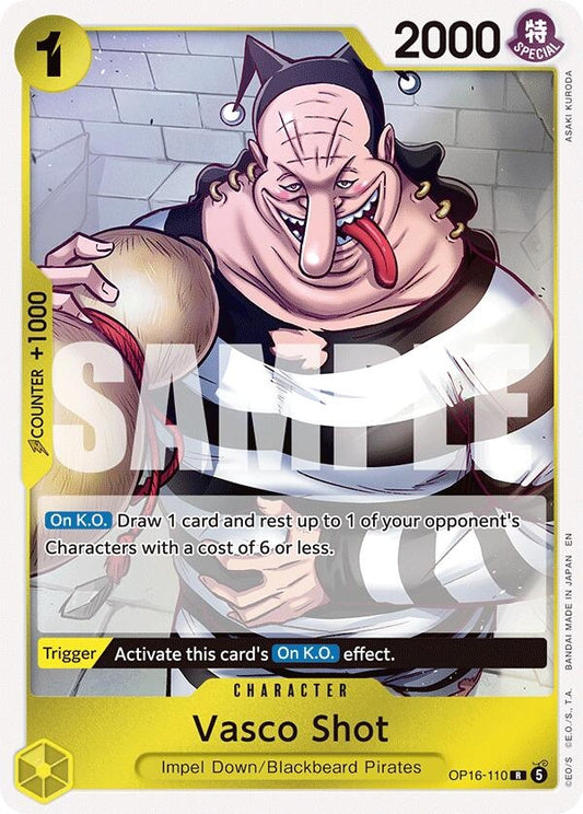 Image for Vasco Shot [OP16-110] - One Piece Card Game