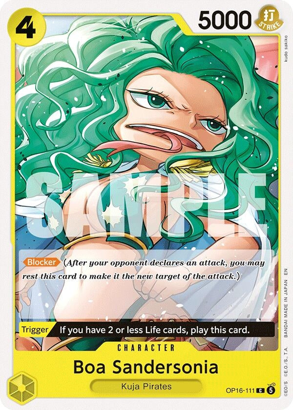 Image for Boa Sandersonia [OP16-111] - One Piece Card Game
