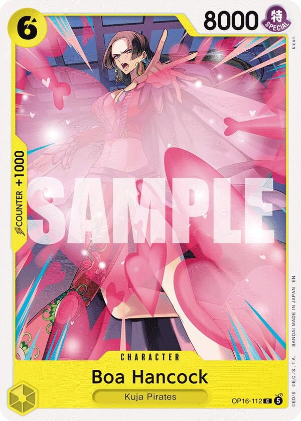 Image for Boa Hancock (112) [OP16-112] - One Piece Card Game