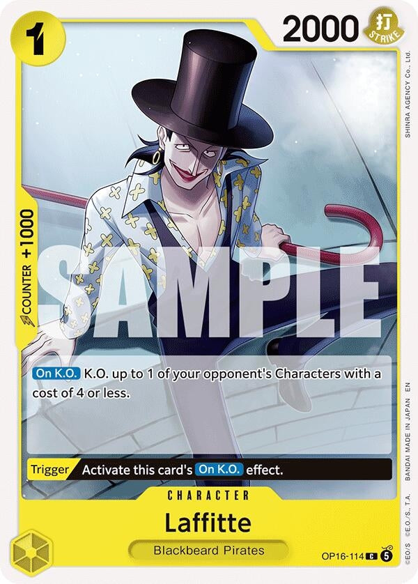 Image for Laffitte [OP16-114] - One Piece Card Game