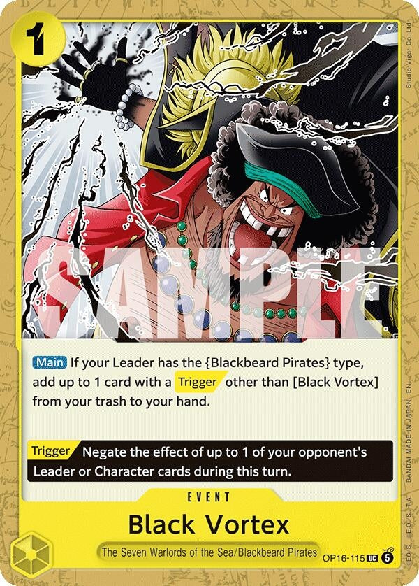 Image for Black Vortex [OP16-115] - One Piece Card Game