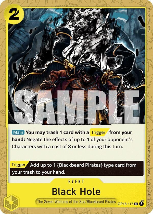 Image for Black Hole [OP16-117] - One Piece Card Game
