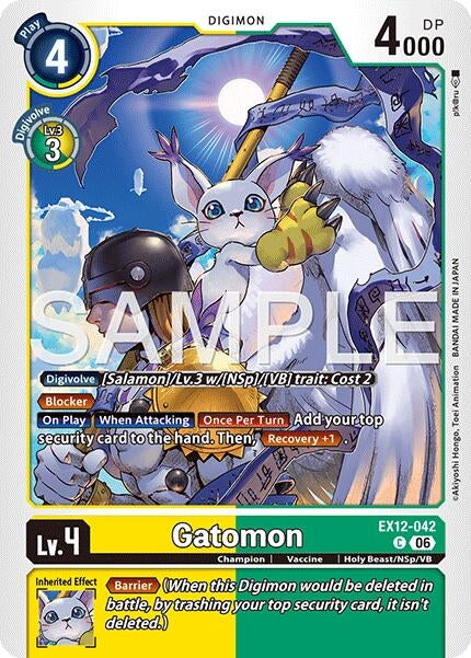 Image for Gatomon [EX12-042 C] - Digimon Card Game
