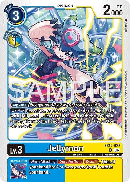 Image for Jellymon [EX12-023 R] - Digimon Card Game