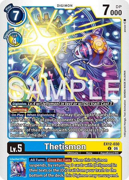 Image for Thetismon [EX12-030 U] - Digimon Card Game