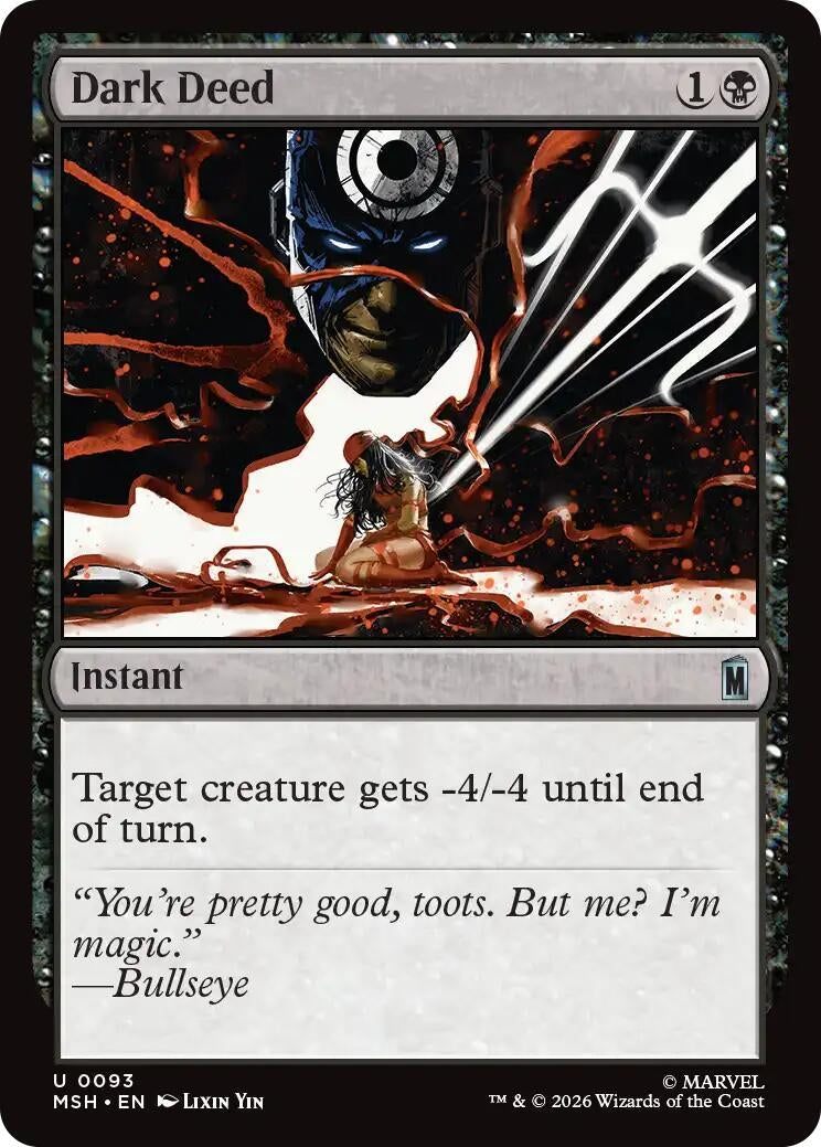 Image for Dark Deed [93] - Magic: The Gathering