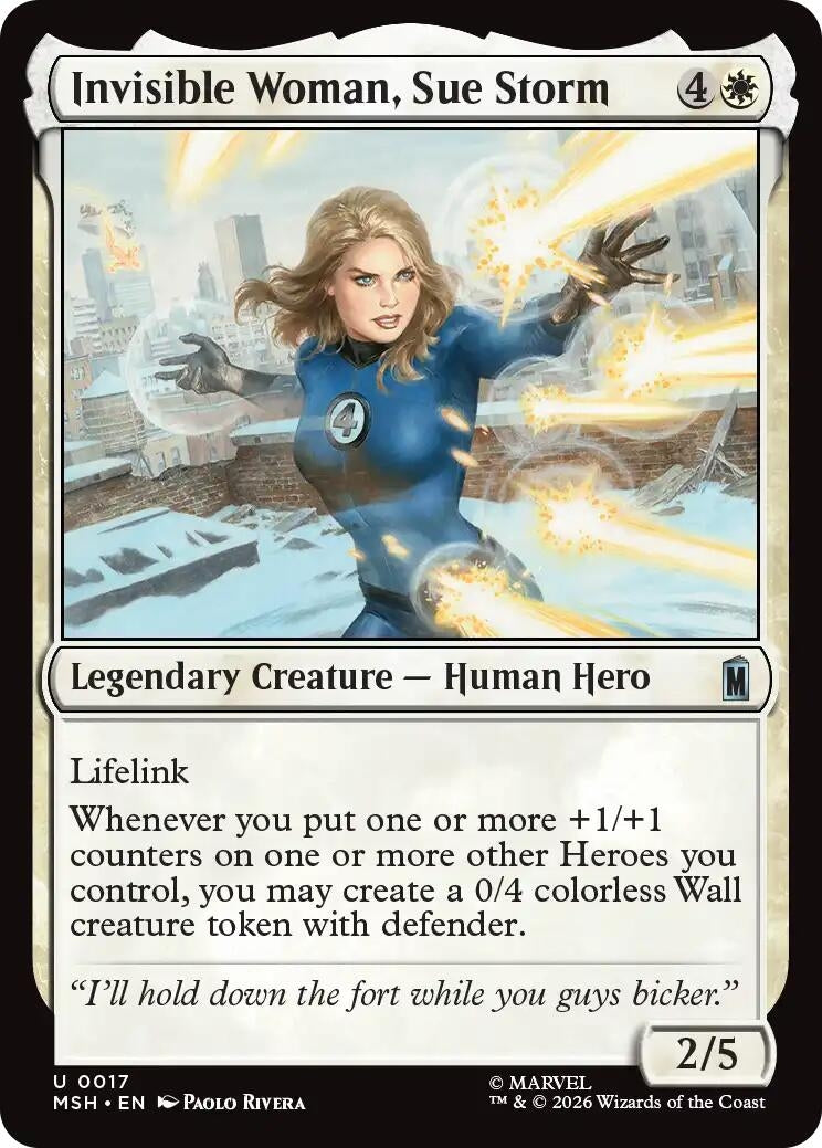 Image for Invisible Woman, Sue Storm [17] - Magic: The Gathering