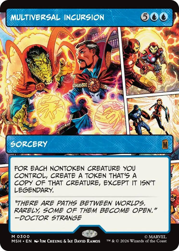 Image for Multiversal Incursion (Borderless) [300] - Magic: The Gathering