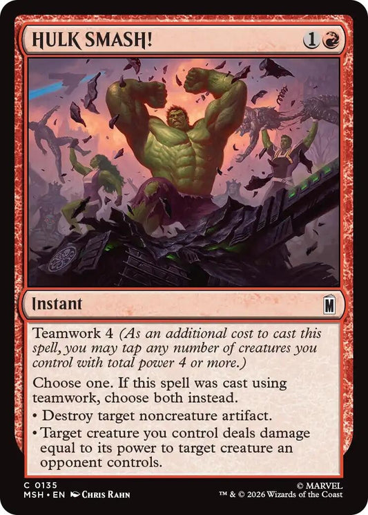 Image for HULK SMASH! [135] - Magic: The Gathering