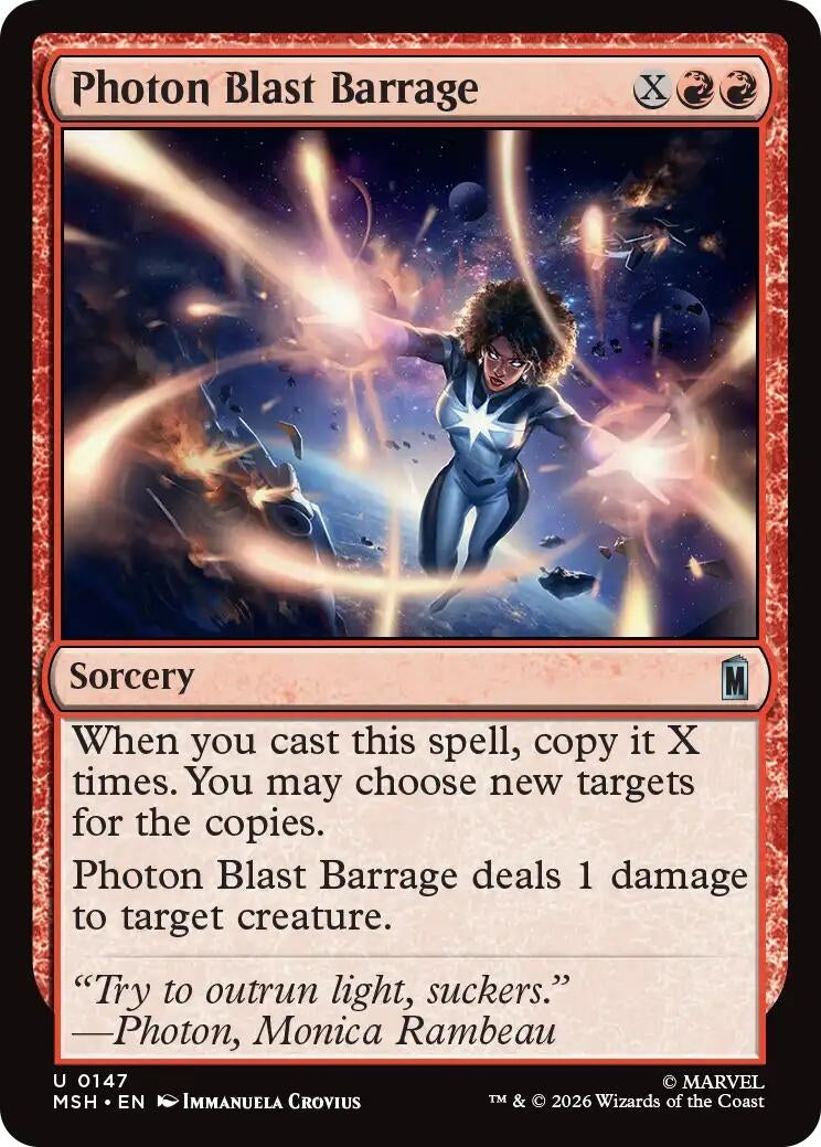 Image for Photon Blast Barrage [147] - Magic: The Gathering