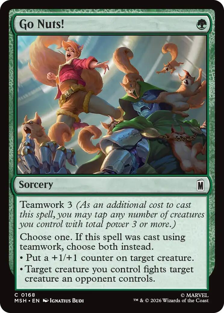 Image for Go Nuts! [168] - Magic: The Gathering