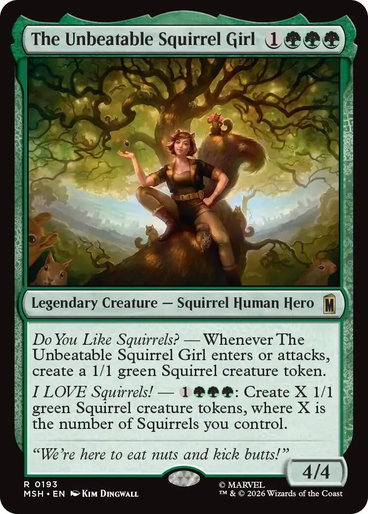 Image for The Unbeatable Squirrel Girl [193] - Magic: The Gathering