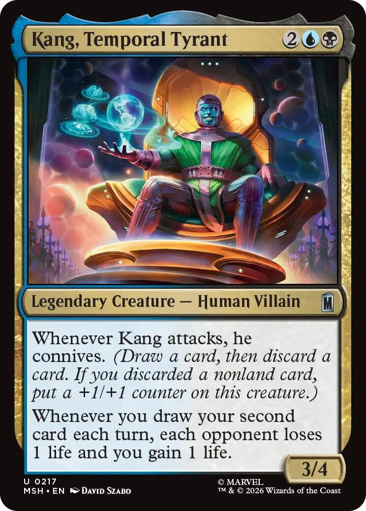 Image for Kang, Temporal Tyrant [217] - Magic: The Gathering