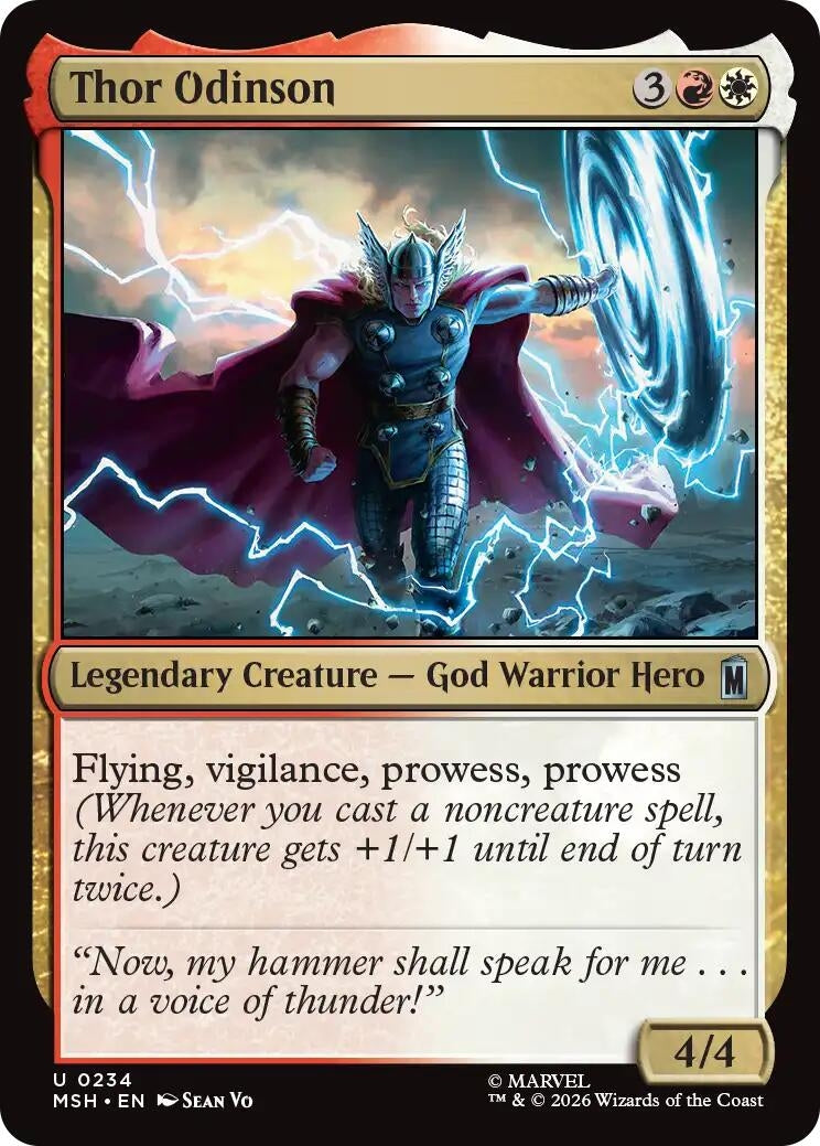 Image for Thor Odinson [234] - Magic: The Gathering