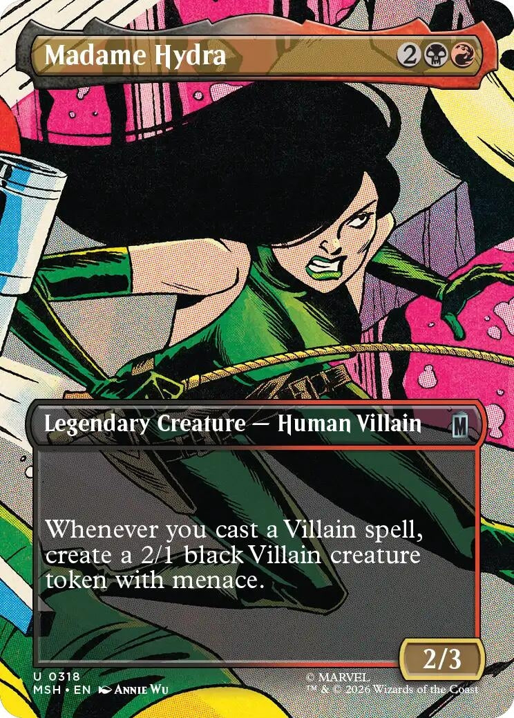 Image for Madame Hydra (Borderless) [318] - Magic: The Gathering