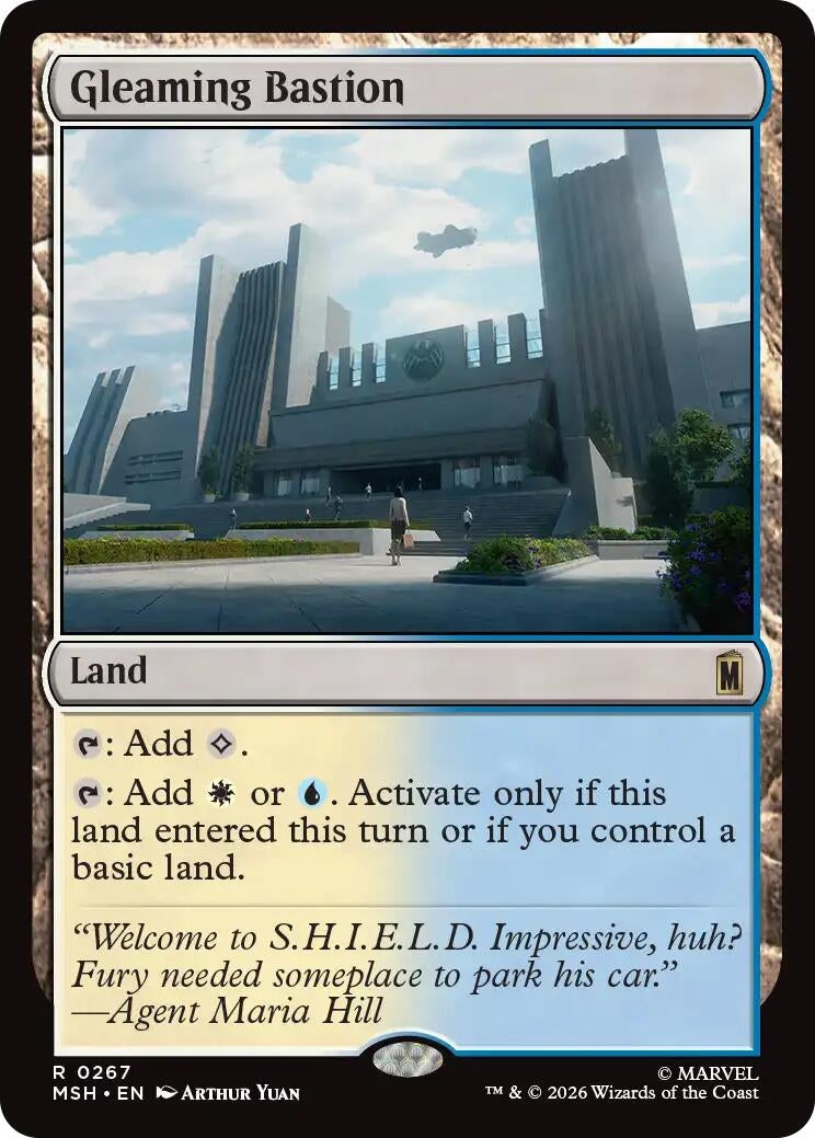 Image for Gleaming Bastion [267] - Magic: The Gathering