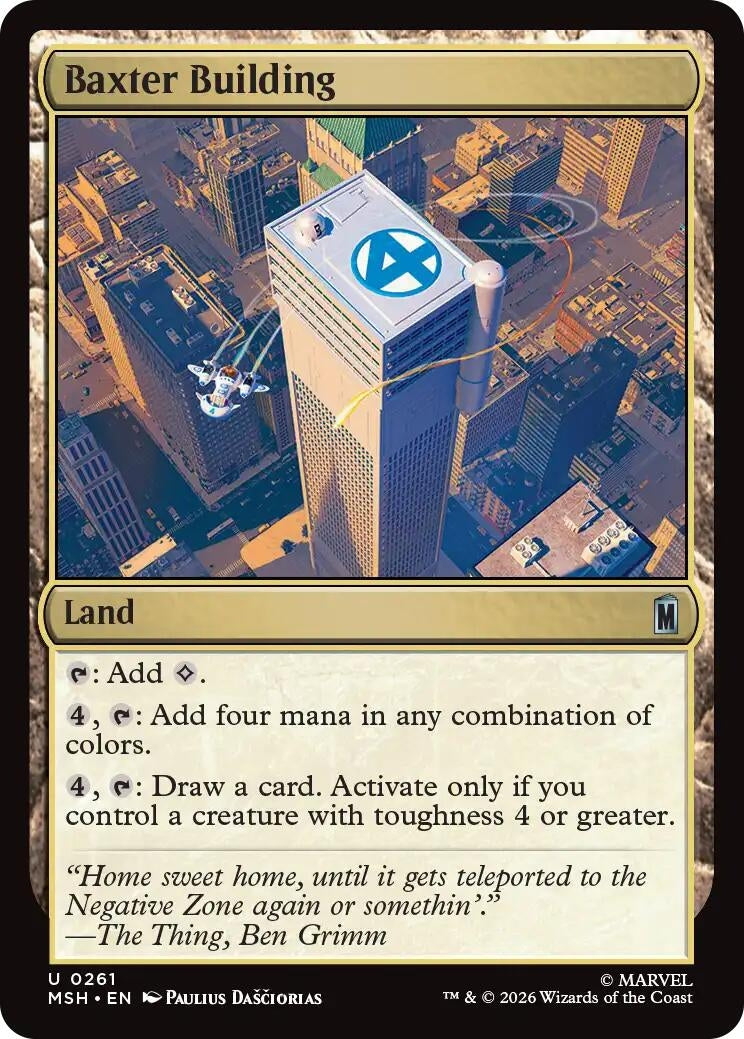Image for Baxter Building [261] - Magic: The Gathering
