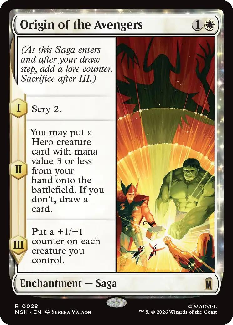 Image for Origin of the Avengers [28] - Magic: The Gathering