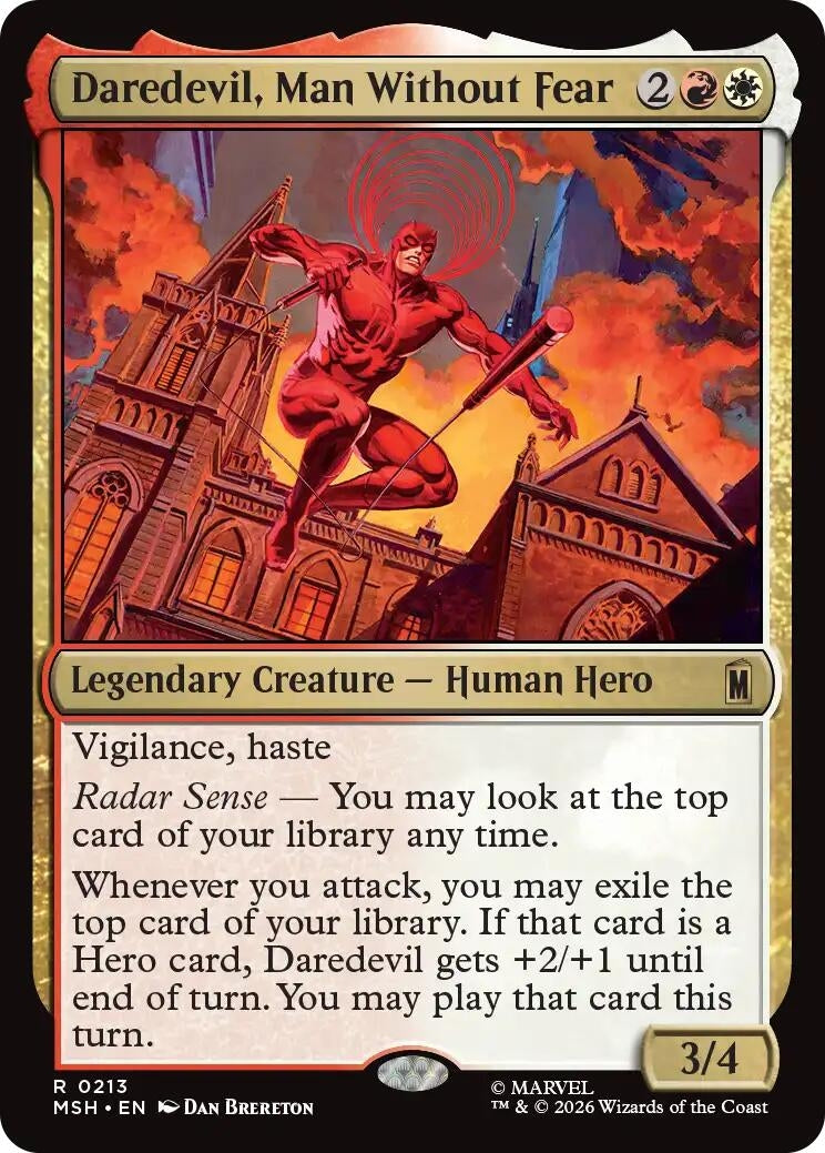Image for Daredevil, Man Without Fear [213] - Magic: The Gathering