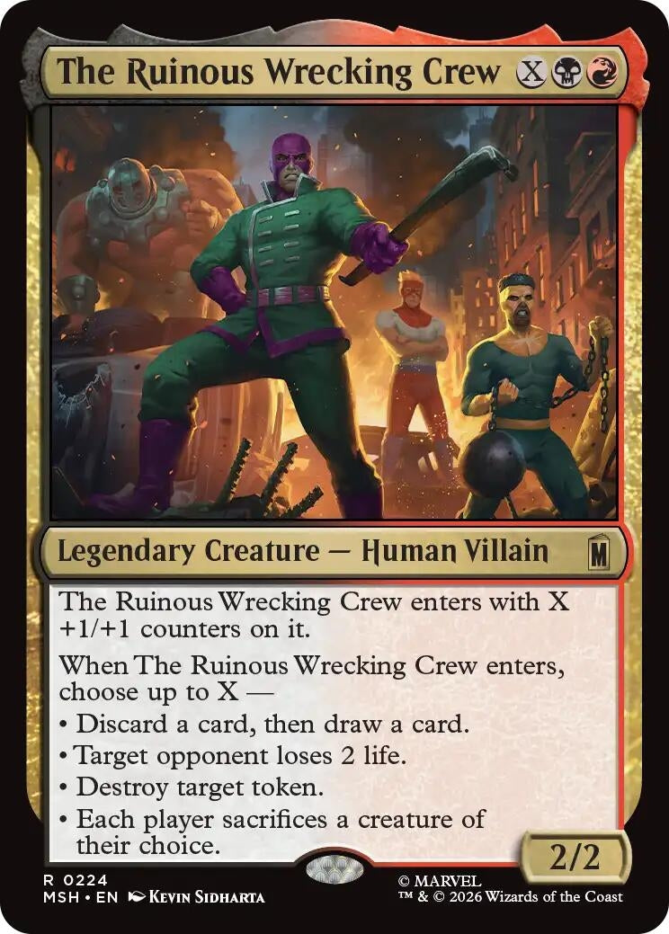 Image for The Ruinous Wrecking Crew [224] - Magic: The Gathering