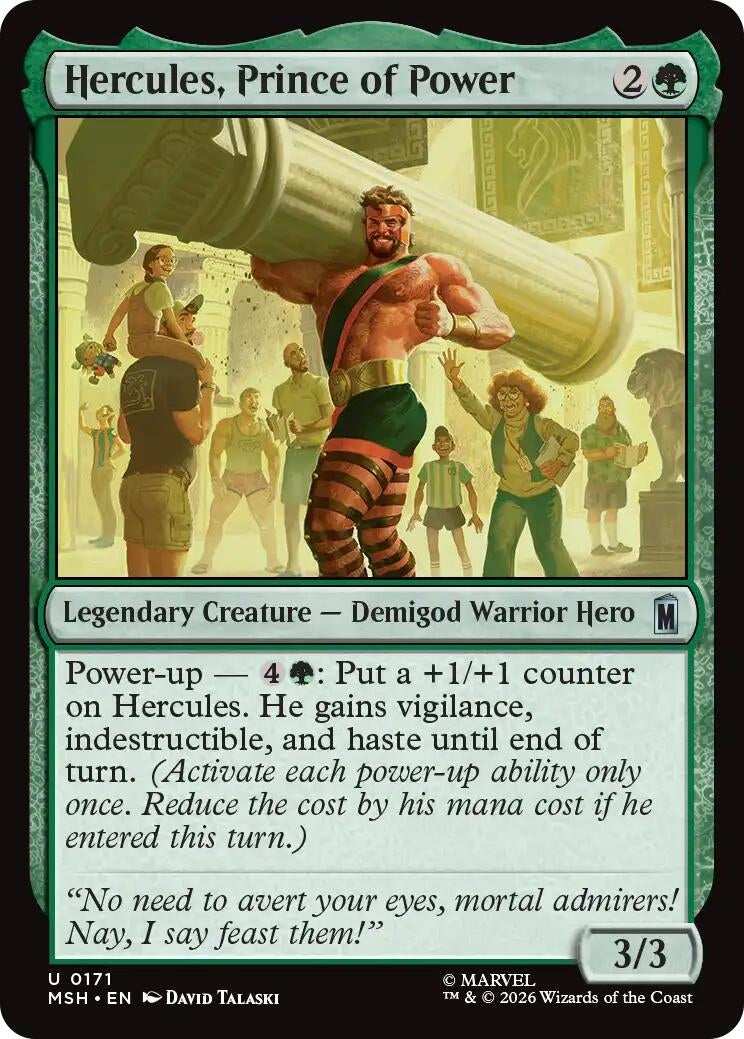Image for Hercules, Prince of Power [171] - Magic: The Gathering