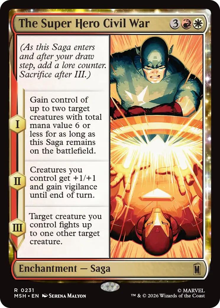 Image for The Super Hero Civil War [231] - Magic: The Gathering