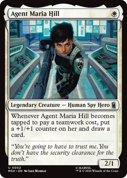 Image for Agent Maria Hill [2] - Magic: The Gathering