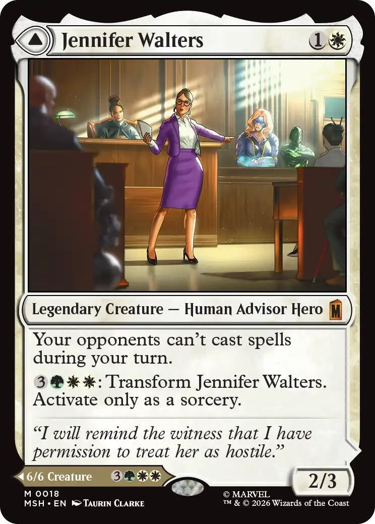 Image for Jennifer Walters [18] - Magic: The Gathering