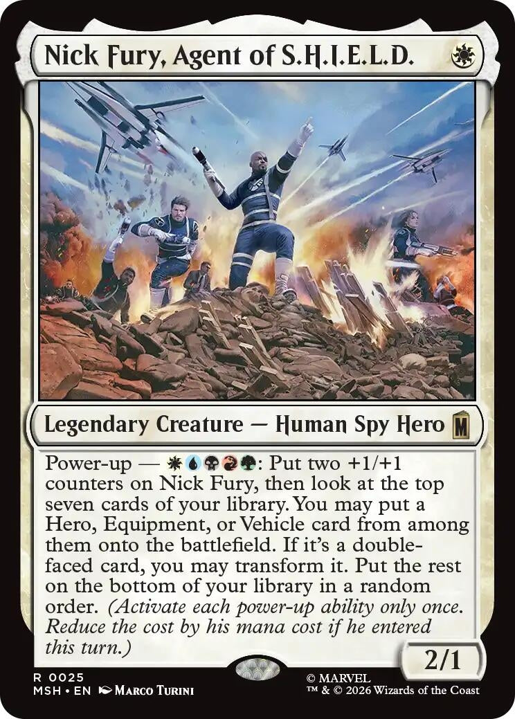 Image for Nick Fury, Agent of S.H.I.E.L.D. [25] - Magic: The Gathering