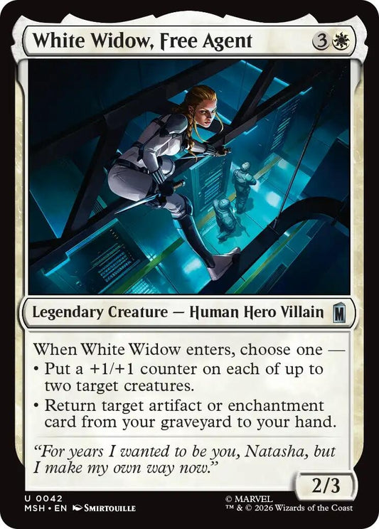 Image for White Widow, Free Agent [42] - Magic: The Gathering
