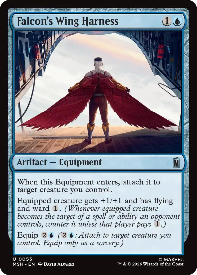 Image for Falcon's Wing Harness [53] - Magic: The Gathering