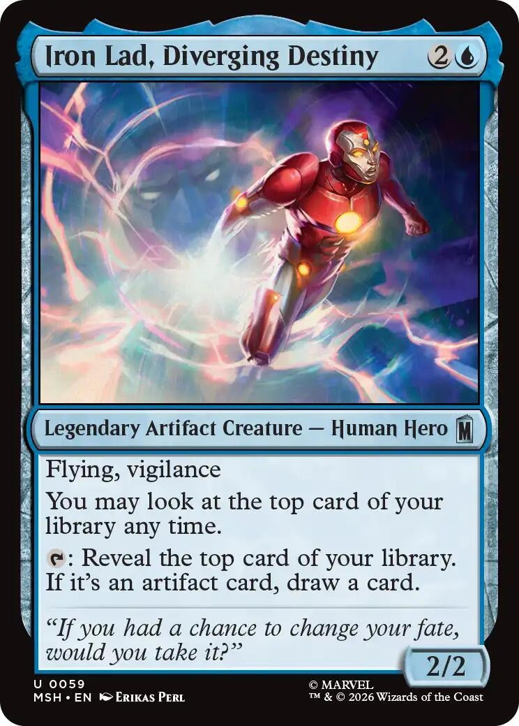 Image for Iron Lad, Diverging Destiny [59] - Magic: The Gathering