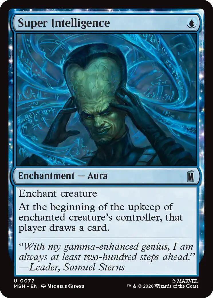 Image for Super Intelligence [77] - Magic: The Gathering