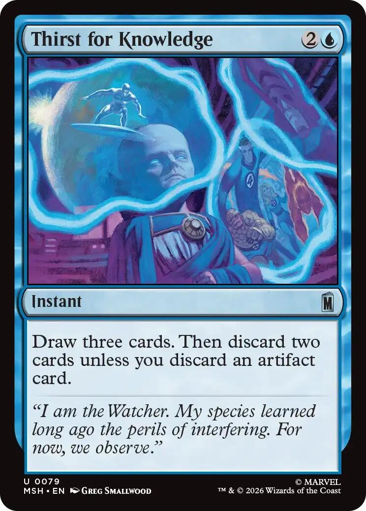 Image for Thirst for Knowledge [79] - Magic: The Gathering