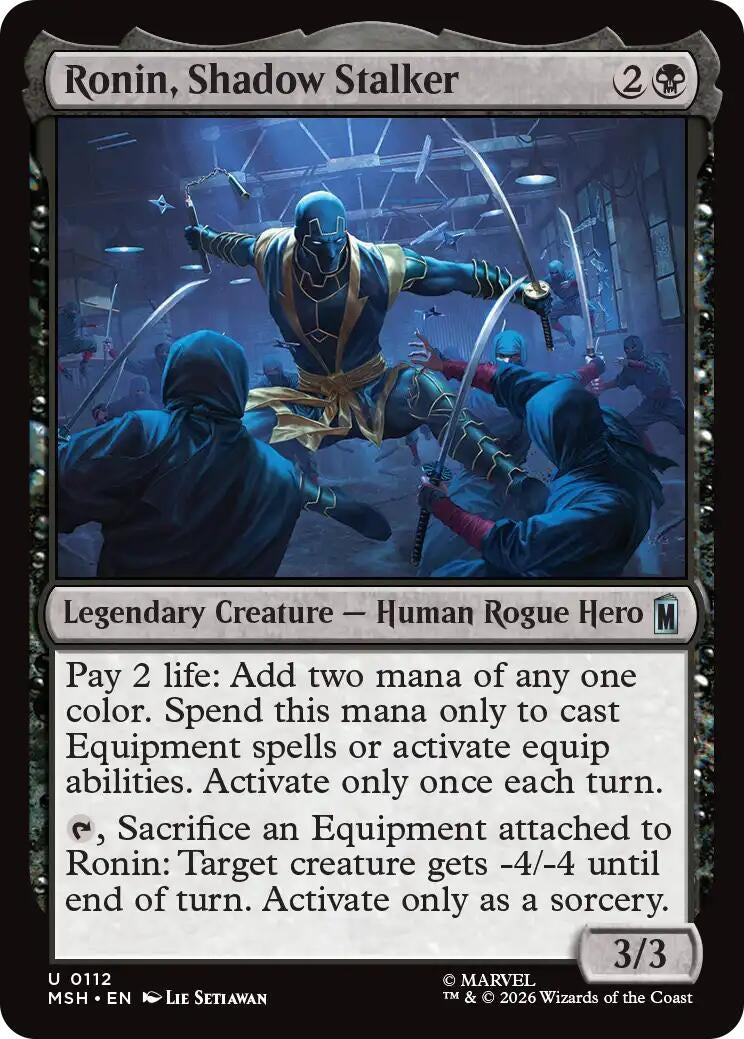 Image for Ronin, Shadow Stalker [112] - Magic: The Gathering