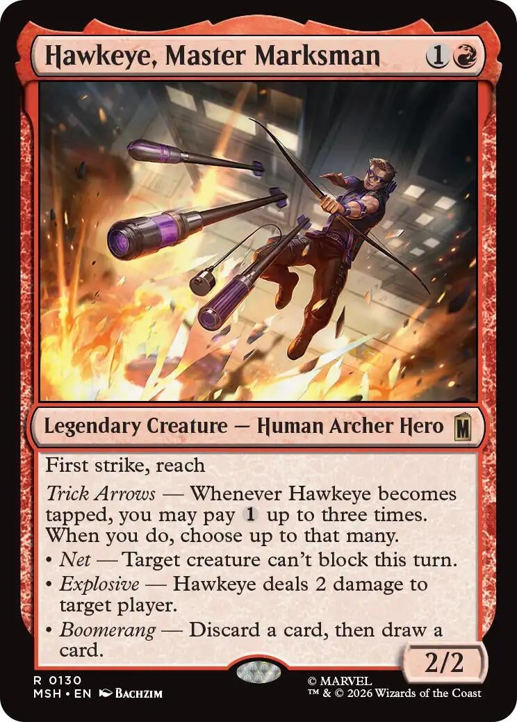 Image for Hawkeye, Master Marksman [130] - Magic: The Gathering