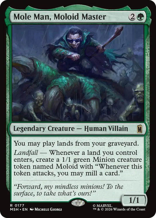 Image for Mole Man, Moloid Master [177] - Magic: The Gathering