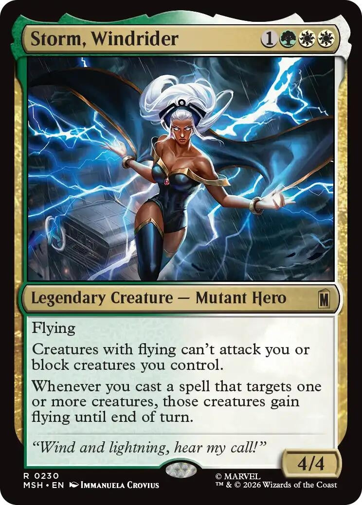 Image for Storm, Windrider [230] - Magic: The Gathering