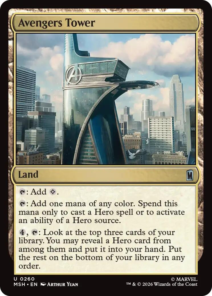 Image for Avengers Tower [260] - Magic: The Gathering