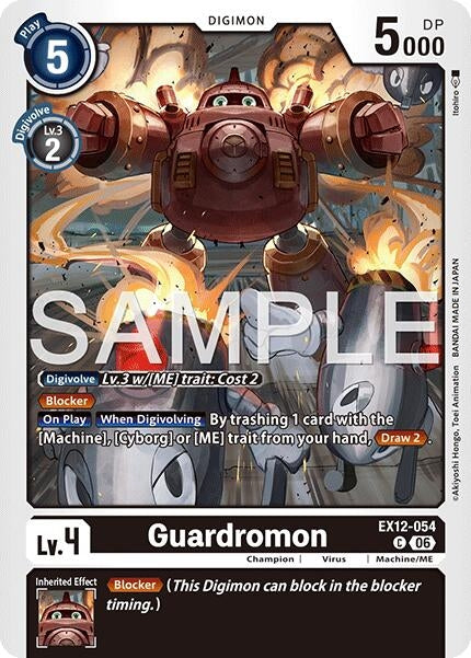 Image for Guardromon [EX12-054 C] - Digimon Card Game