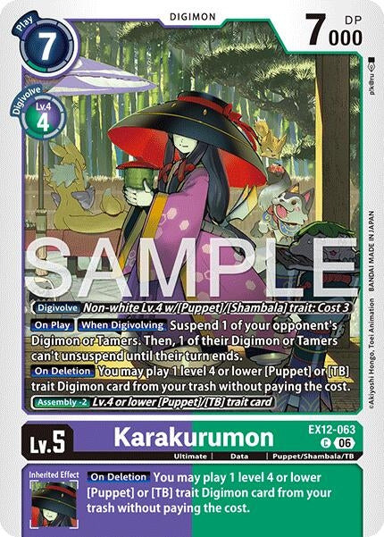 Image for Karakurumon [EX12-063 C] - Digimon Card Game