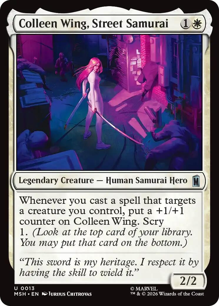 Image for Colleen Wing, Street Samurai [13] - Magic: The Gathering