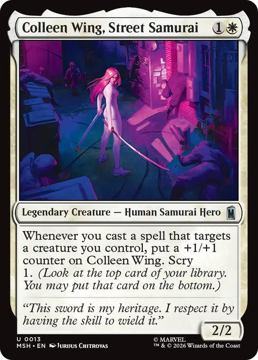 Image for Colleen Wing, Street Samurai [13] - Magic: The Gathering