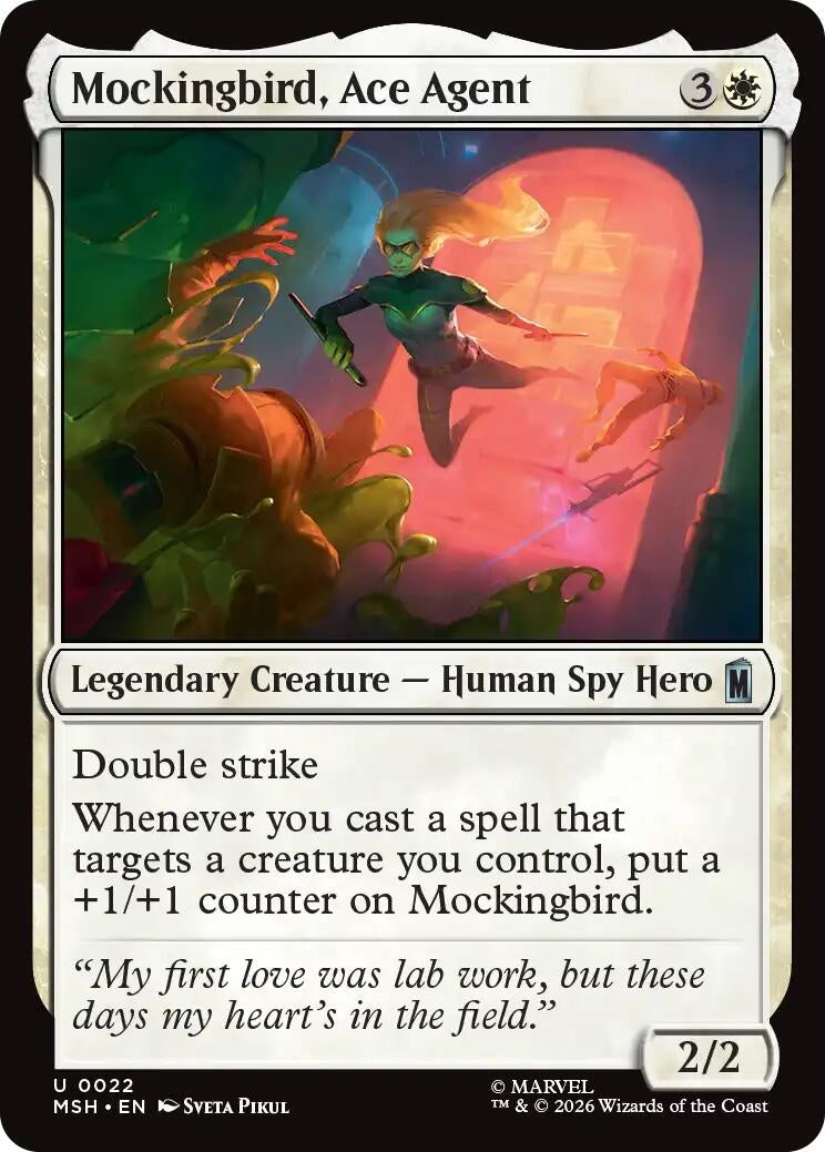 Image for Mockingbird, Ace Agent [22] - Magic: The Gathering