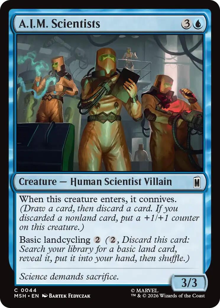 Image for A.I.M. Scientists [44] - Magic: The Gathering