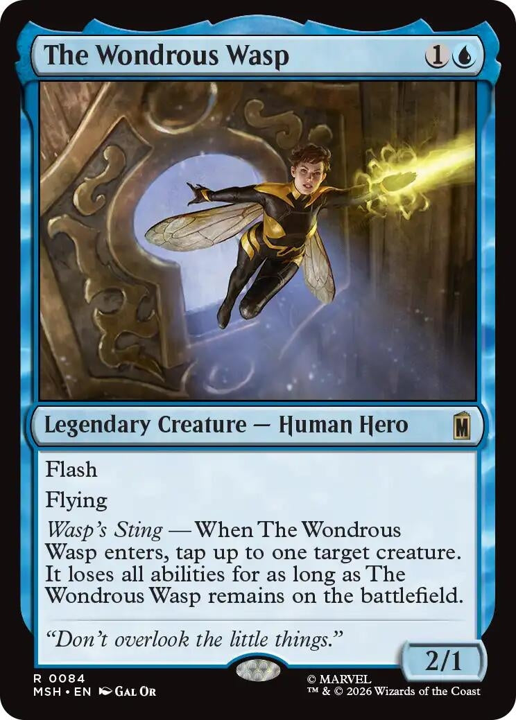 Image for The Wondrous Wasp [84] - Magic: The Gathering