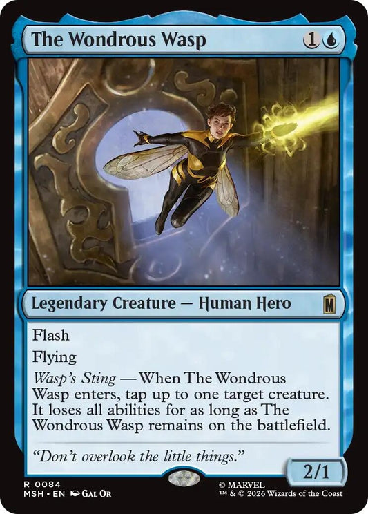 Image for The Wondrous Wasp [84] - Magic: The Gathering
