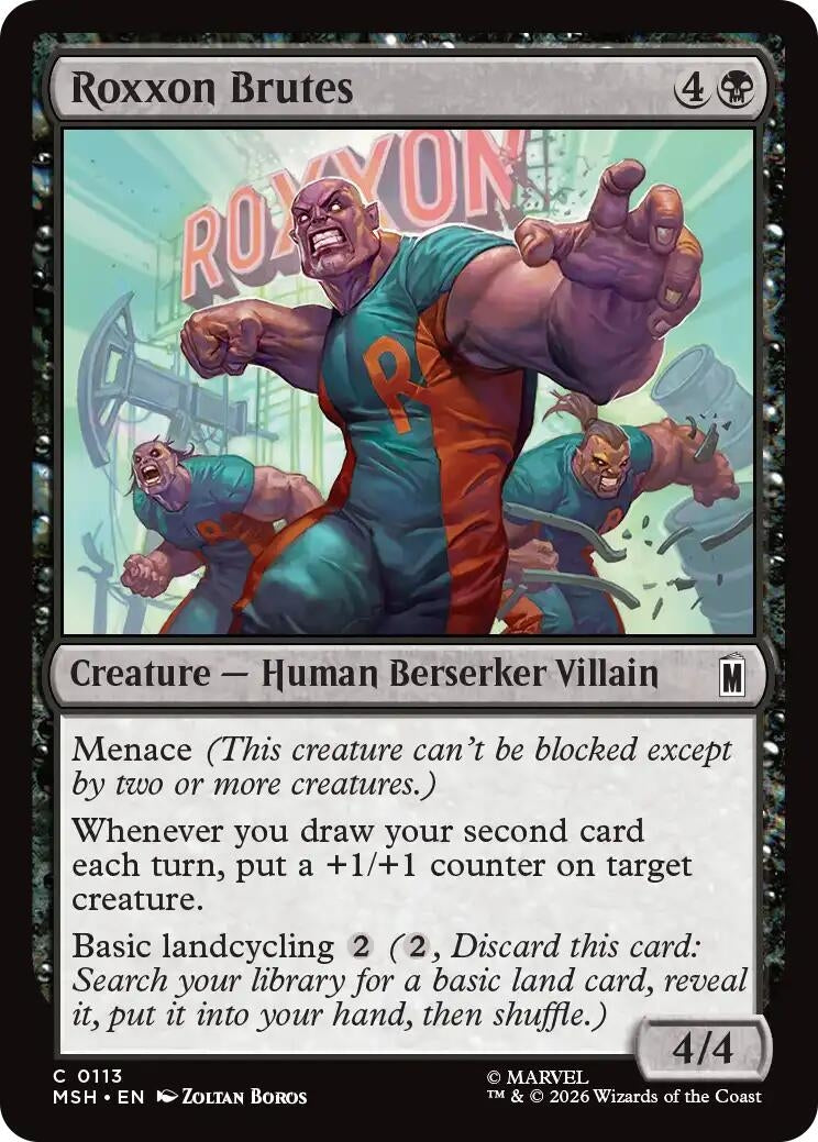 Image for Roxxon Brutes [113] - Magic: The Gathering