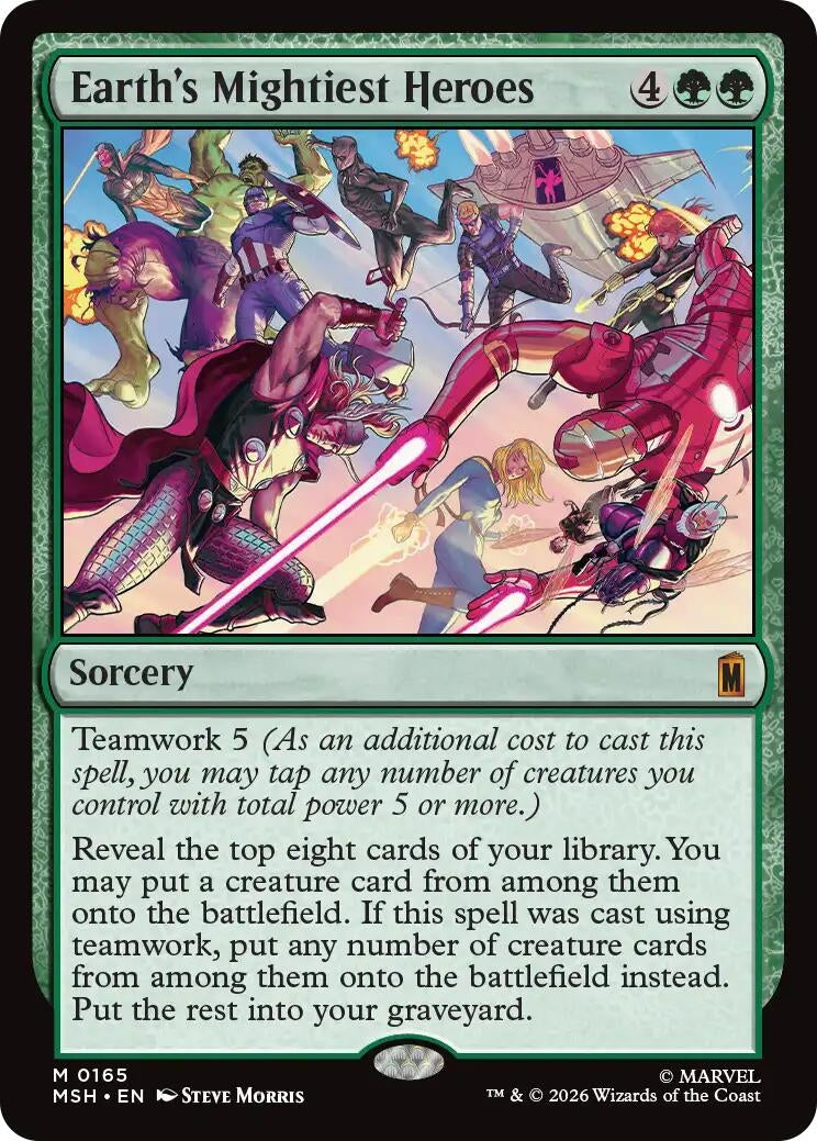 Image for Earth's Mightiest Heroes [165] - Magic: The Gathering