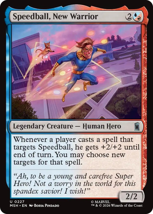 Image for Speedball, New Warrior [227] - Magic: The Gathering